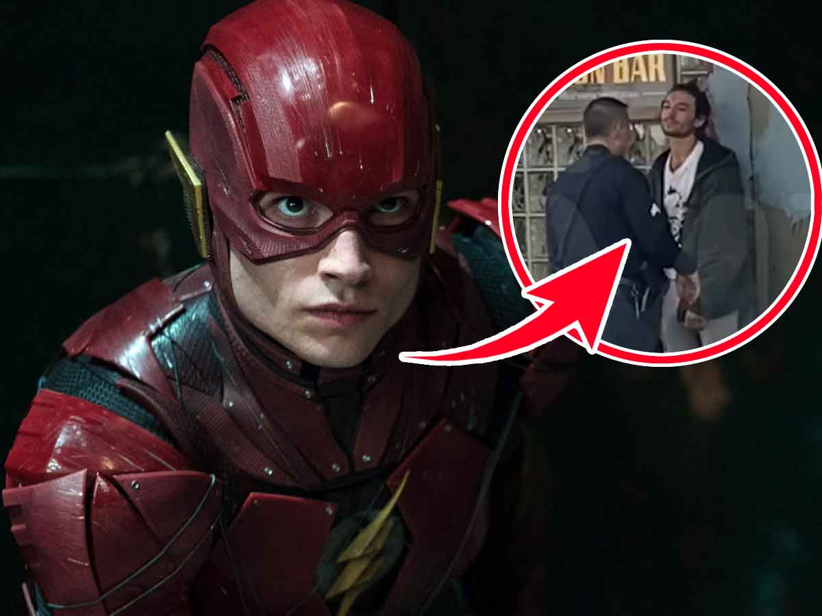 brutal vídeo del arresto de ezra miller