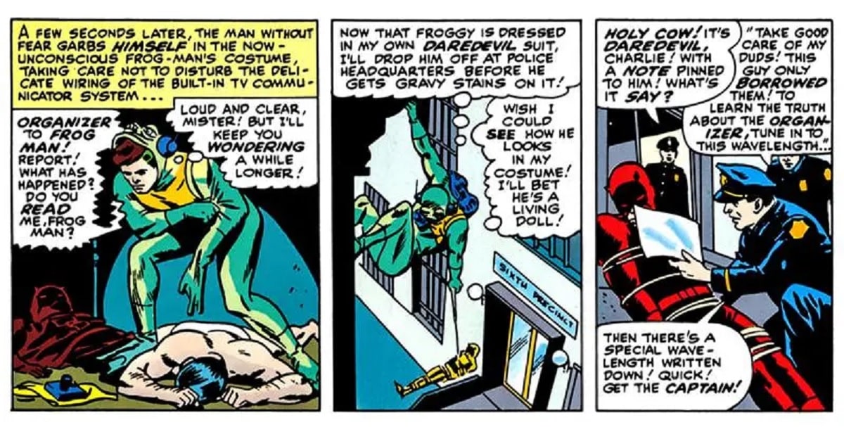 daredevil como frog-man