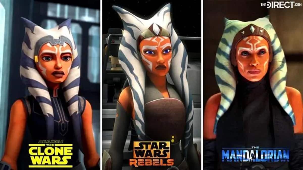 la evolución de ahsoka