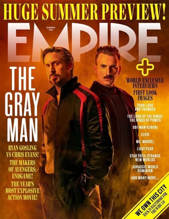el agente invisible como portada en la revista empire