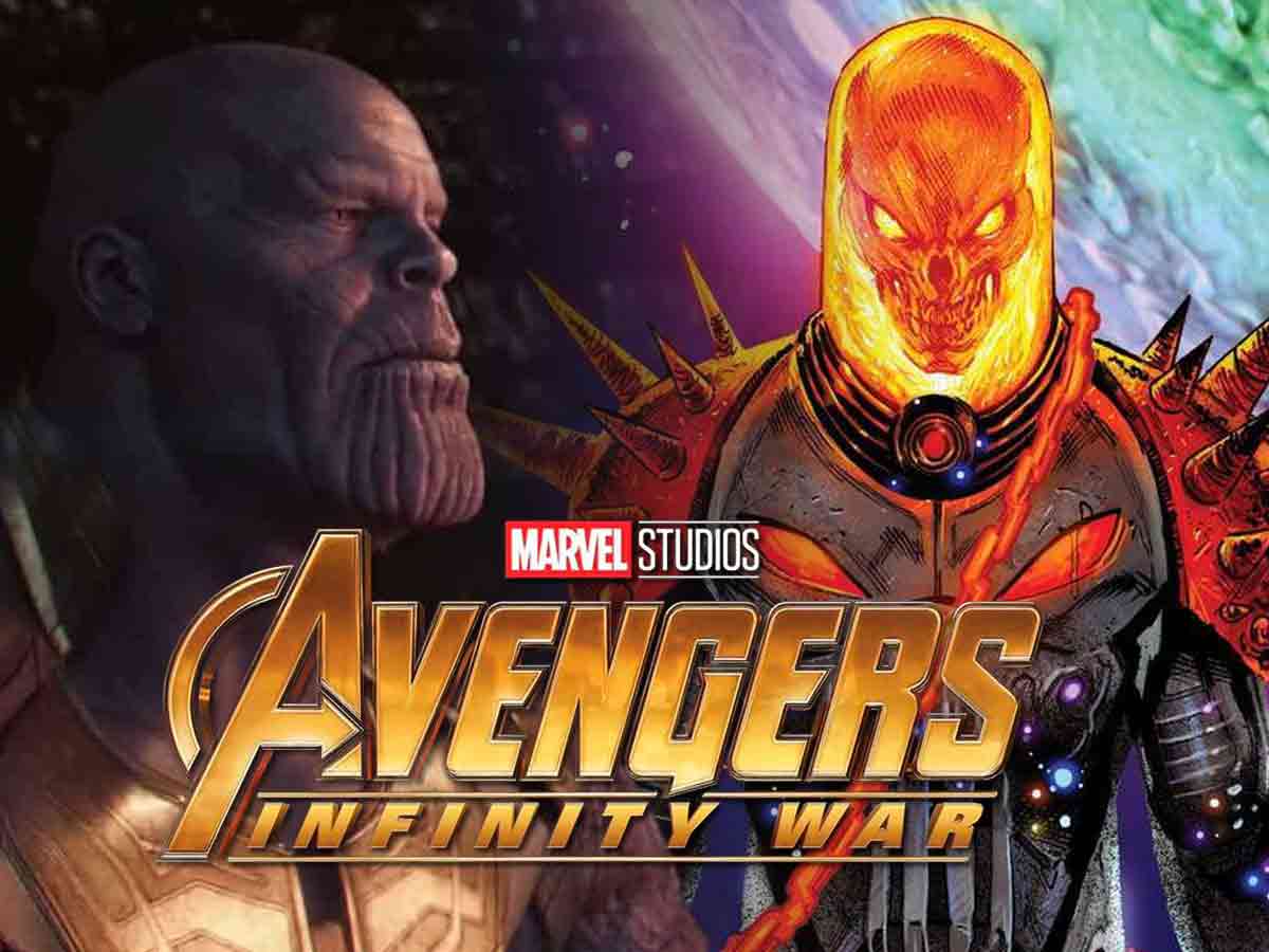 thanos y ghost rider