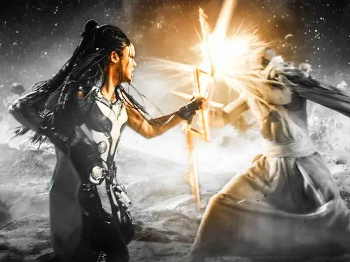 thor: love and thunder | valkiria vs gorr