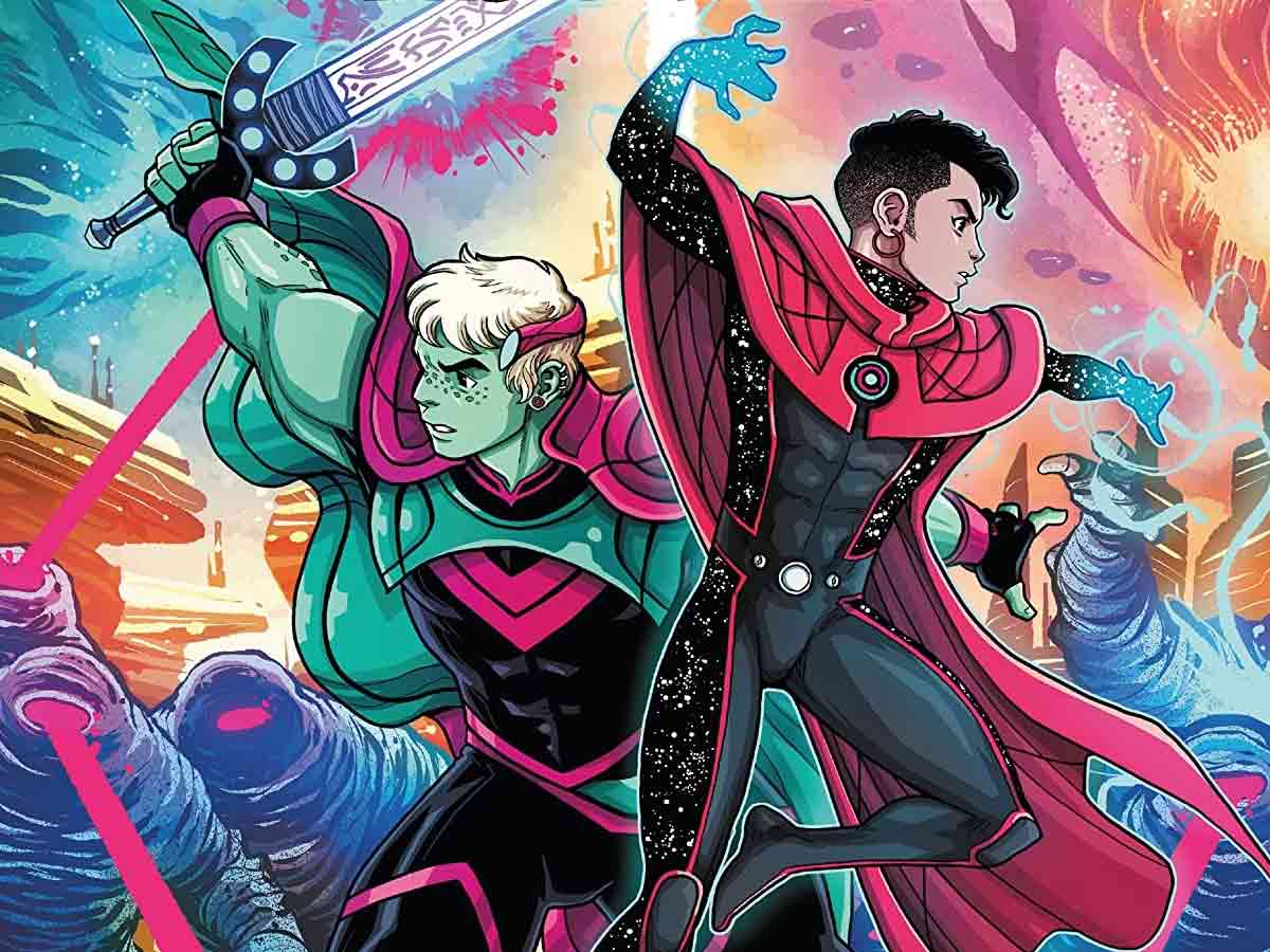 Wiccan y Hulkling Marvel wiccan y hulkling marvel