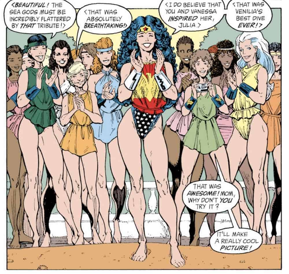 wonder woman annual george pérez