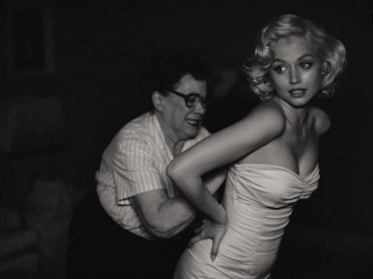 ana de armas como marilyn monroe en blonde (netflix)