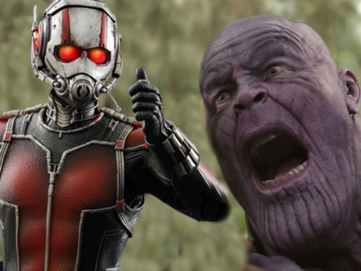 el meme de ant-man y thanos