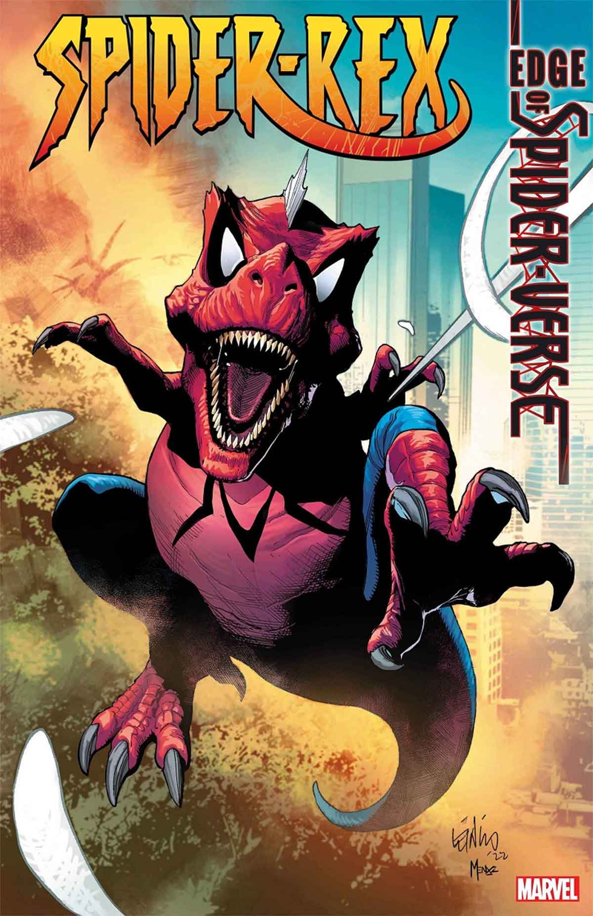 Spider-Man dinosaurio Marvel spider-man dinosaurio marvel