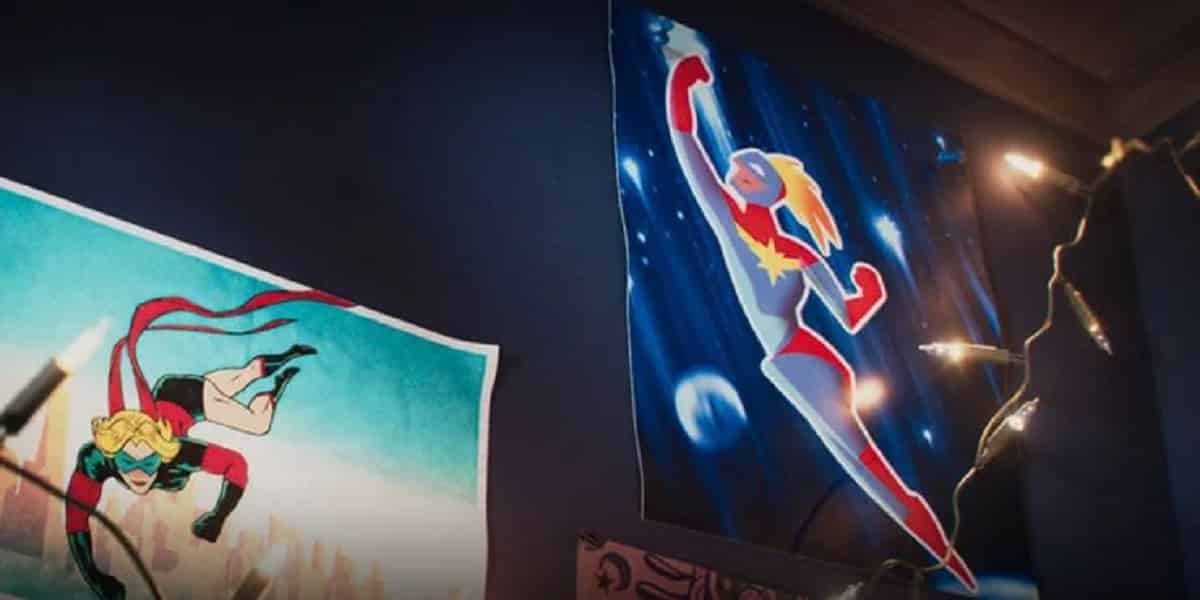 el traje clásico de carol danvers