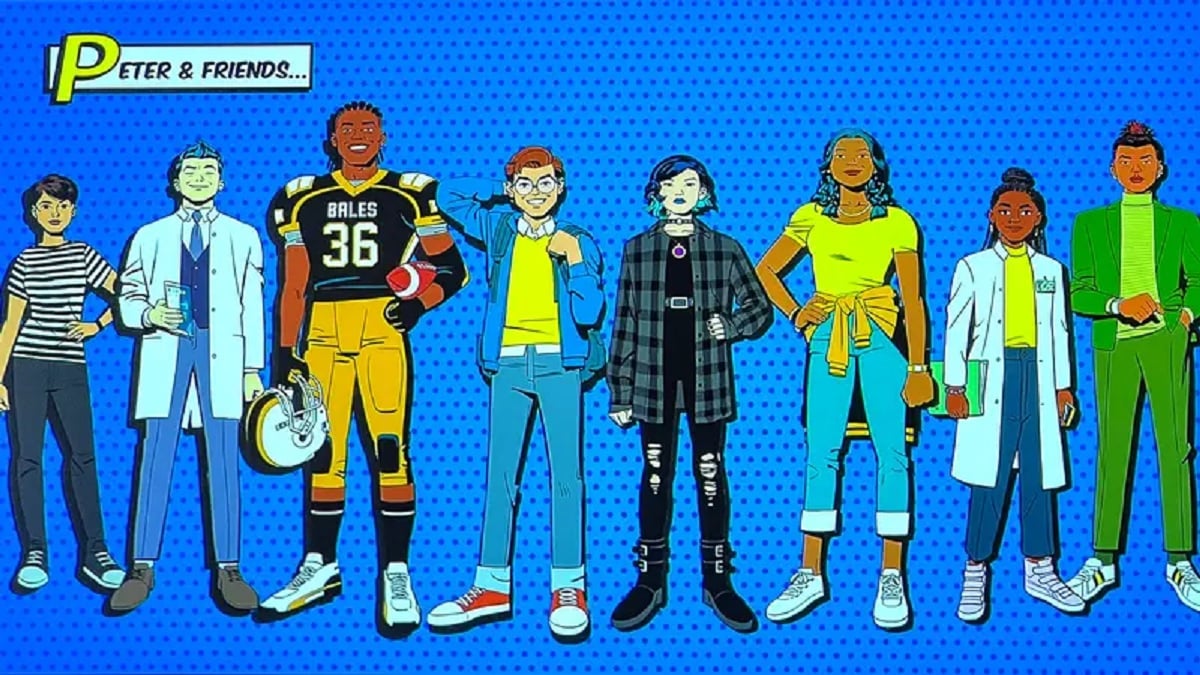 los amigos de peter parker