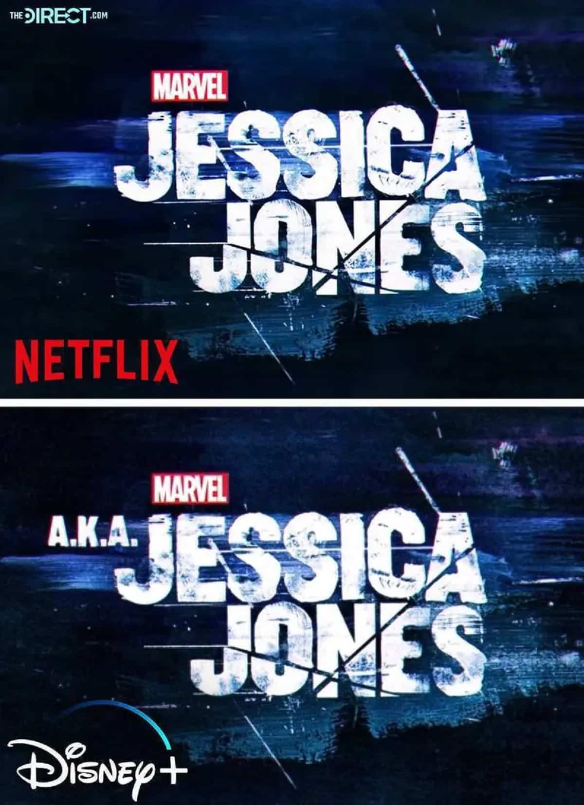 el cambio en el título de jessica jones