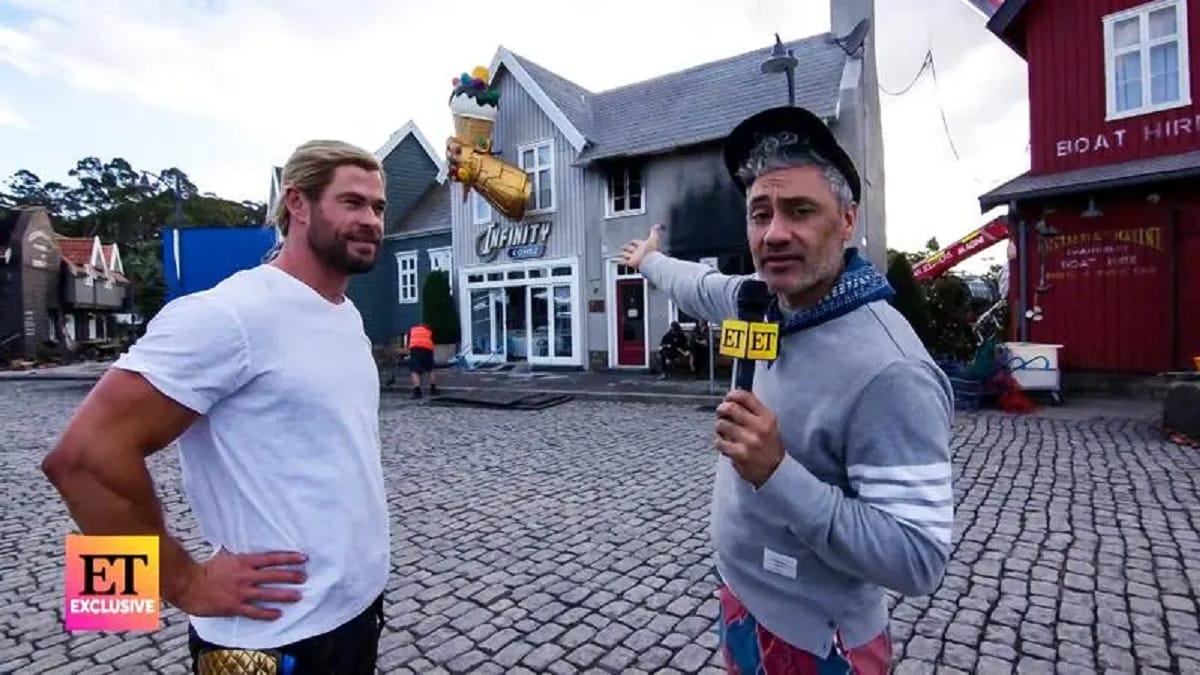 thor: love and thunder detrás de las cámaras