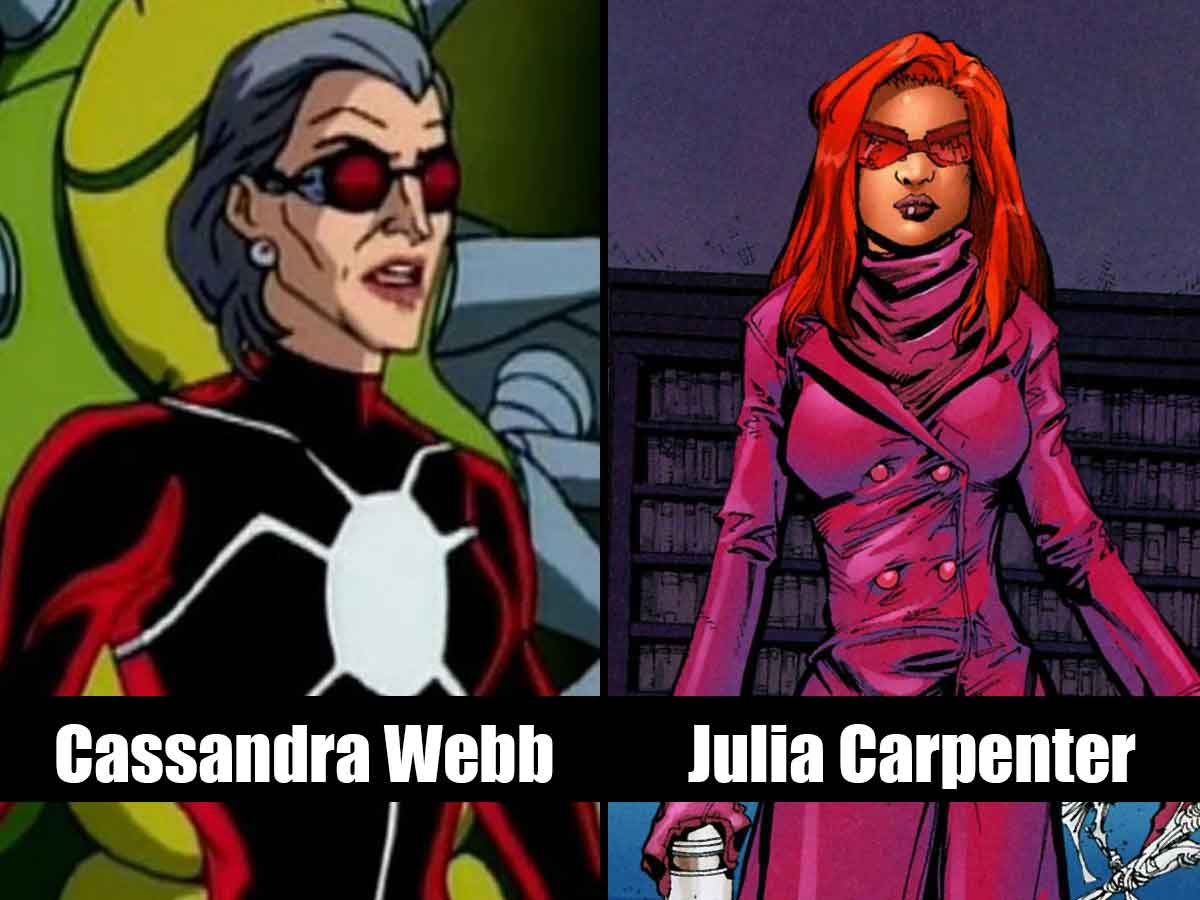 cassandra webb y julia carpenter - madame webb