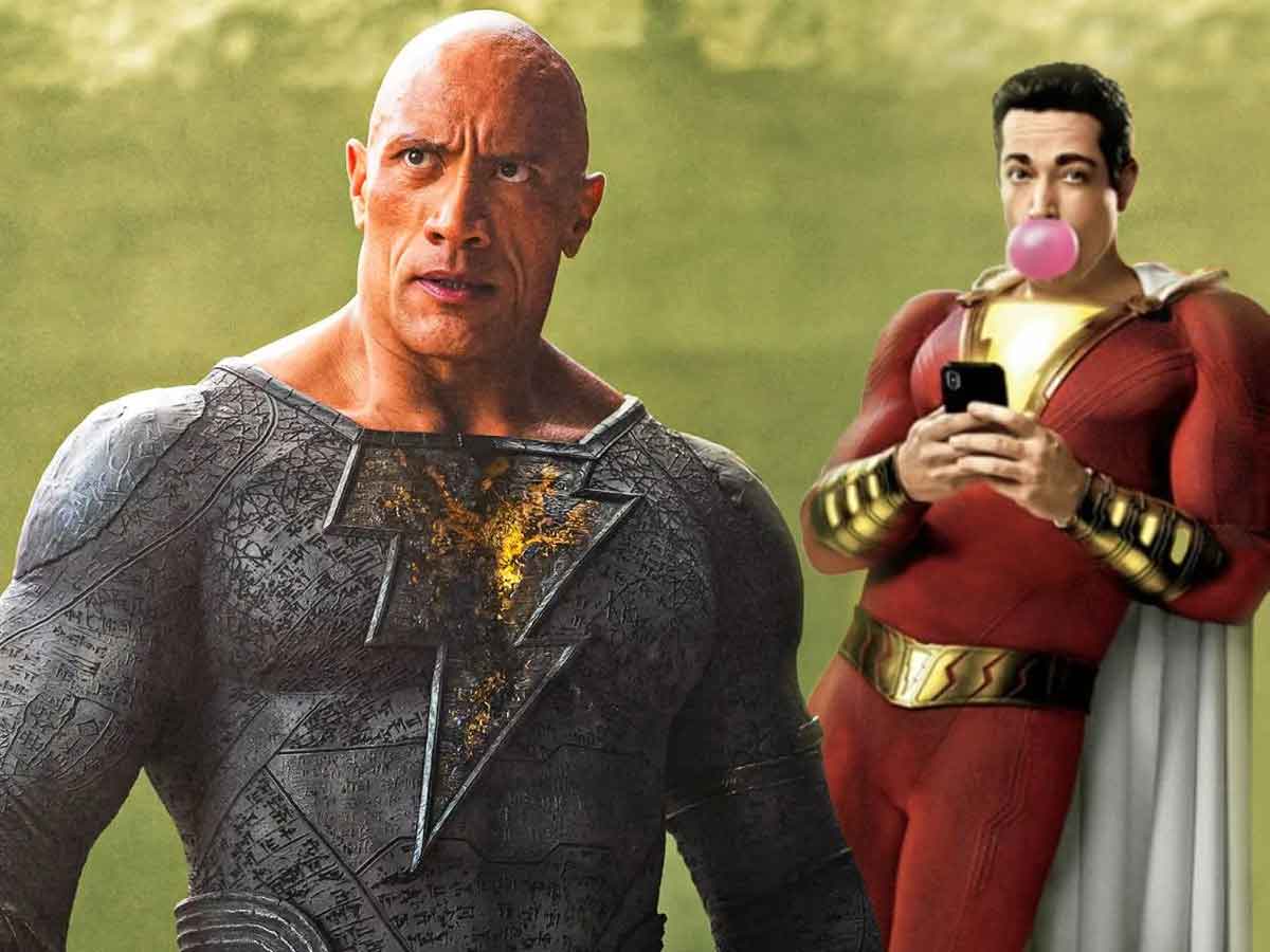 dwayne johnson black adam shazam!