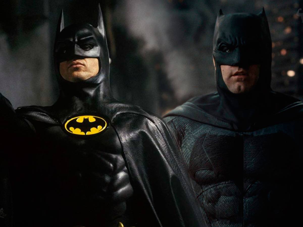 batman - ben affleck y michael keaton