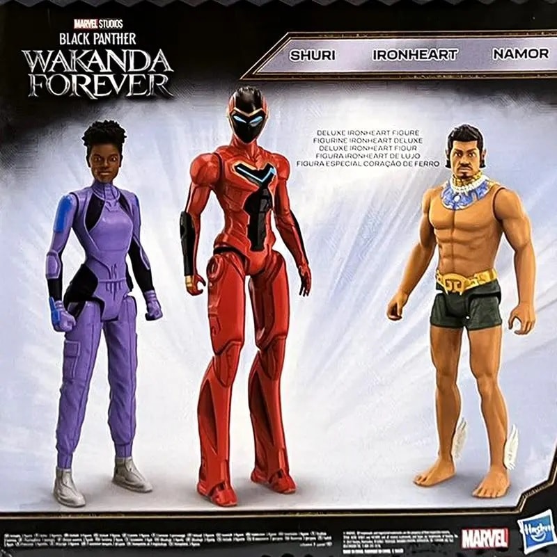 el diseño de ironheart en black panther 2