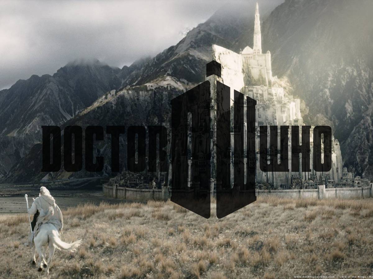 el crossover entre el señor de los anillos y doctor who