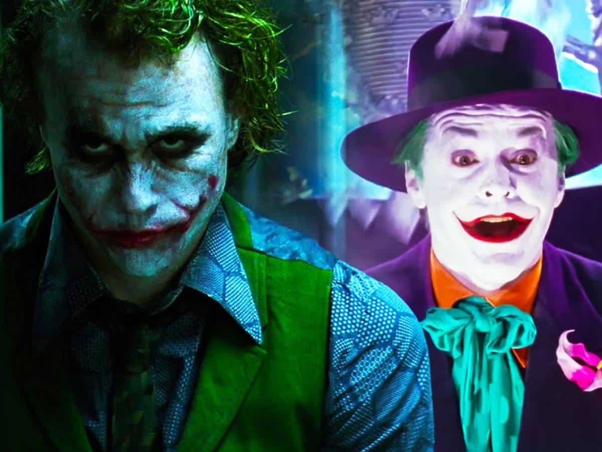 el joker: jack nicholson vs heath ledger