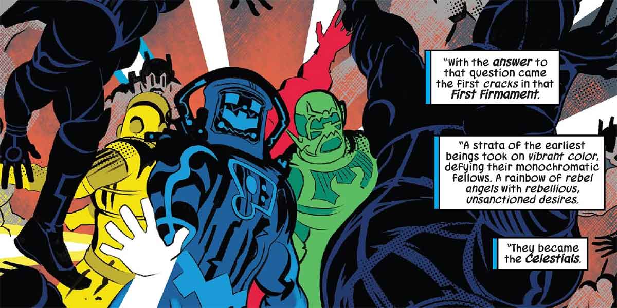 origen celestiales de marvel