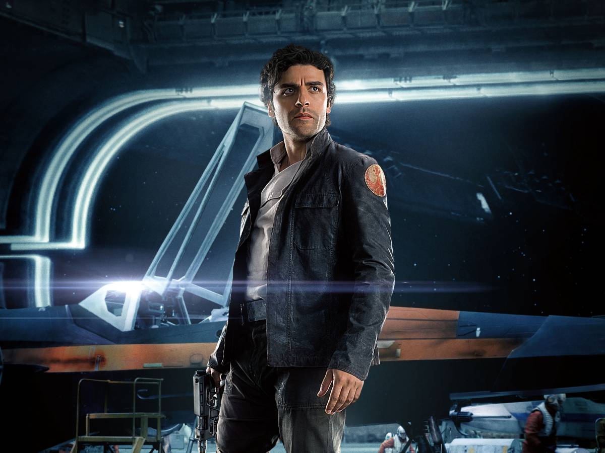 oscar isaac como poe dameron en star wars
