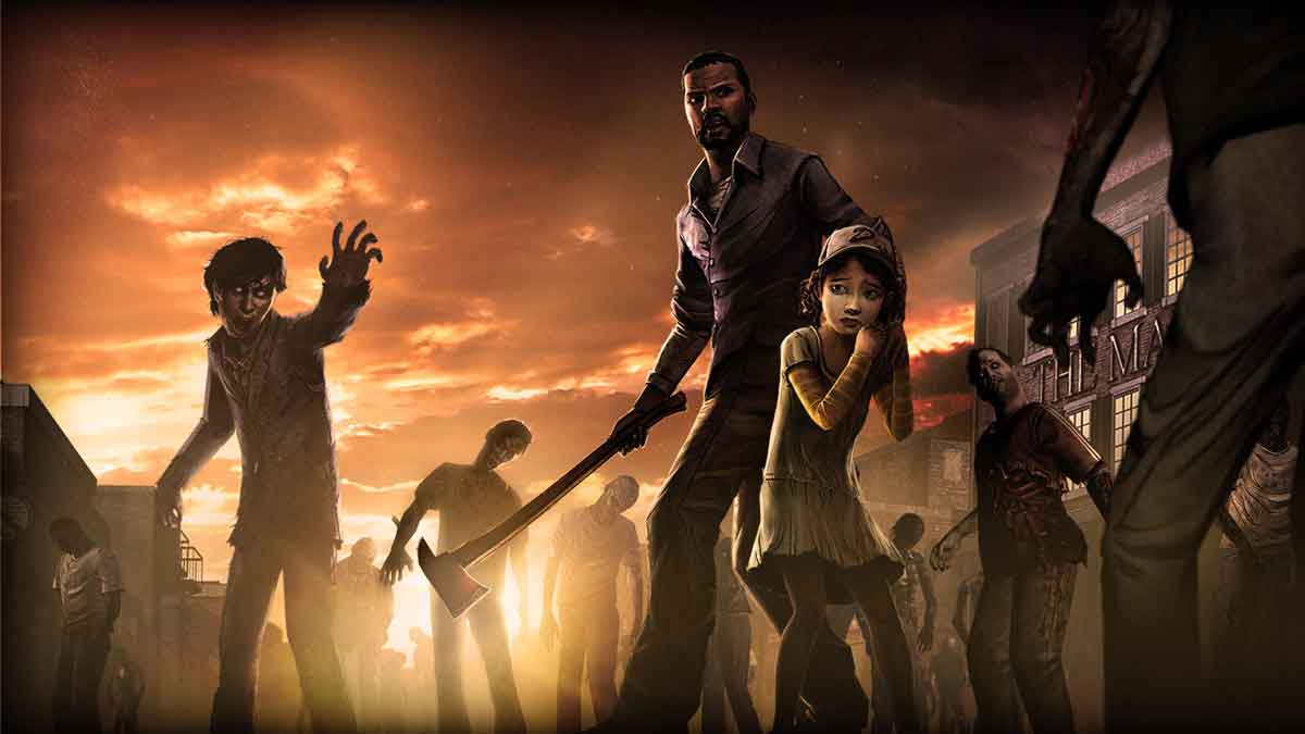 los 10 mejores juegos basados en cómics - the walking dead game
