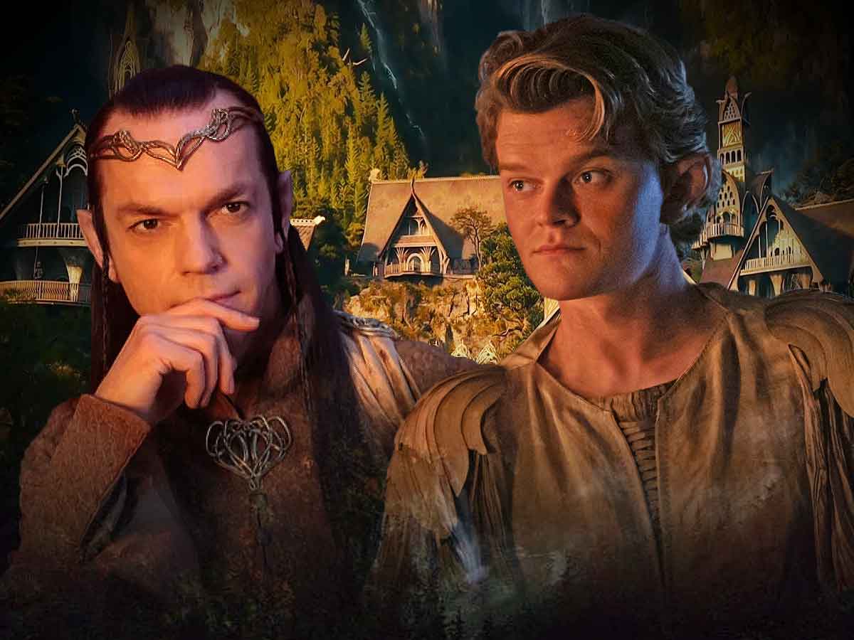 elrond en el señor de los anillos: los anillos de poder