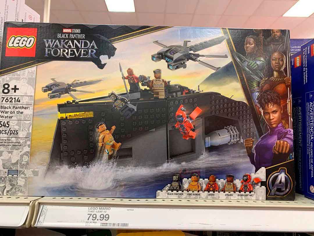 lego war on the water black panther