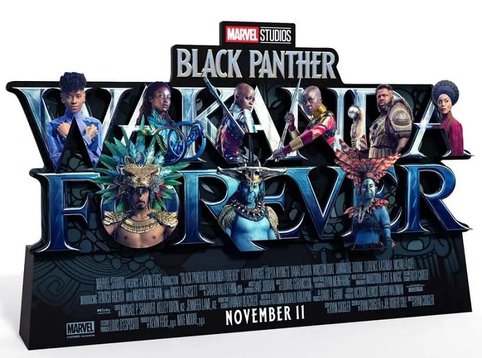 el banner de black panther 2 (marvel studios)