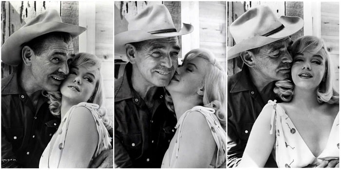clark gable y marilyn monroe