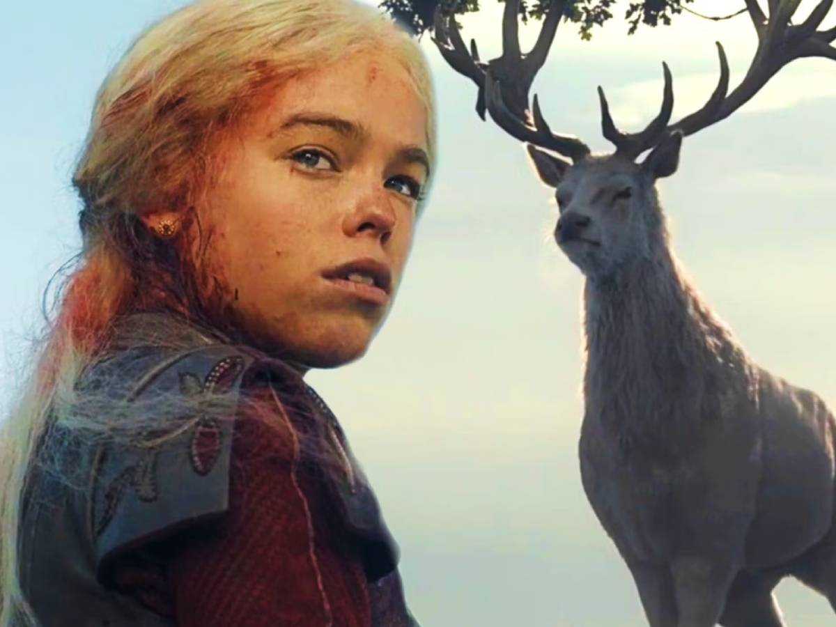 la explicación del ciervo blanco en house of the dragon