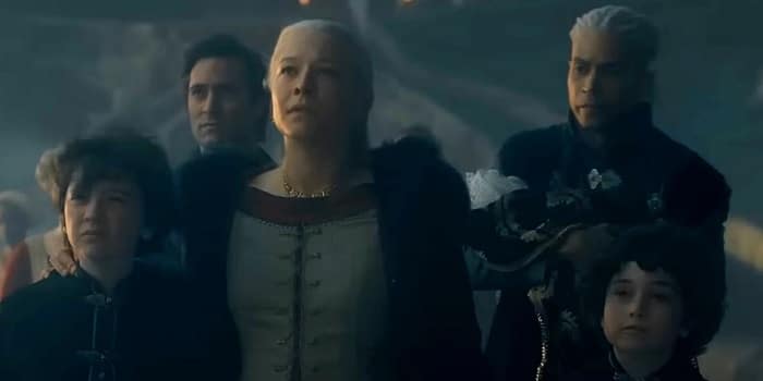 el regreso de rhaenyra a rocadragón