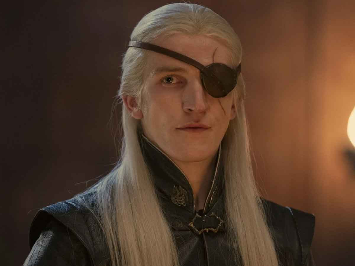 aemond targaryen en la casa del dragón