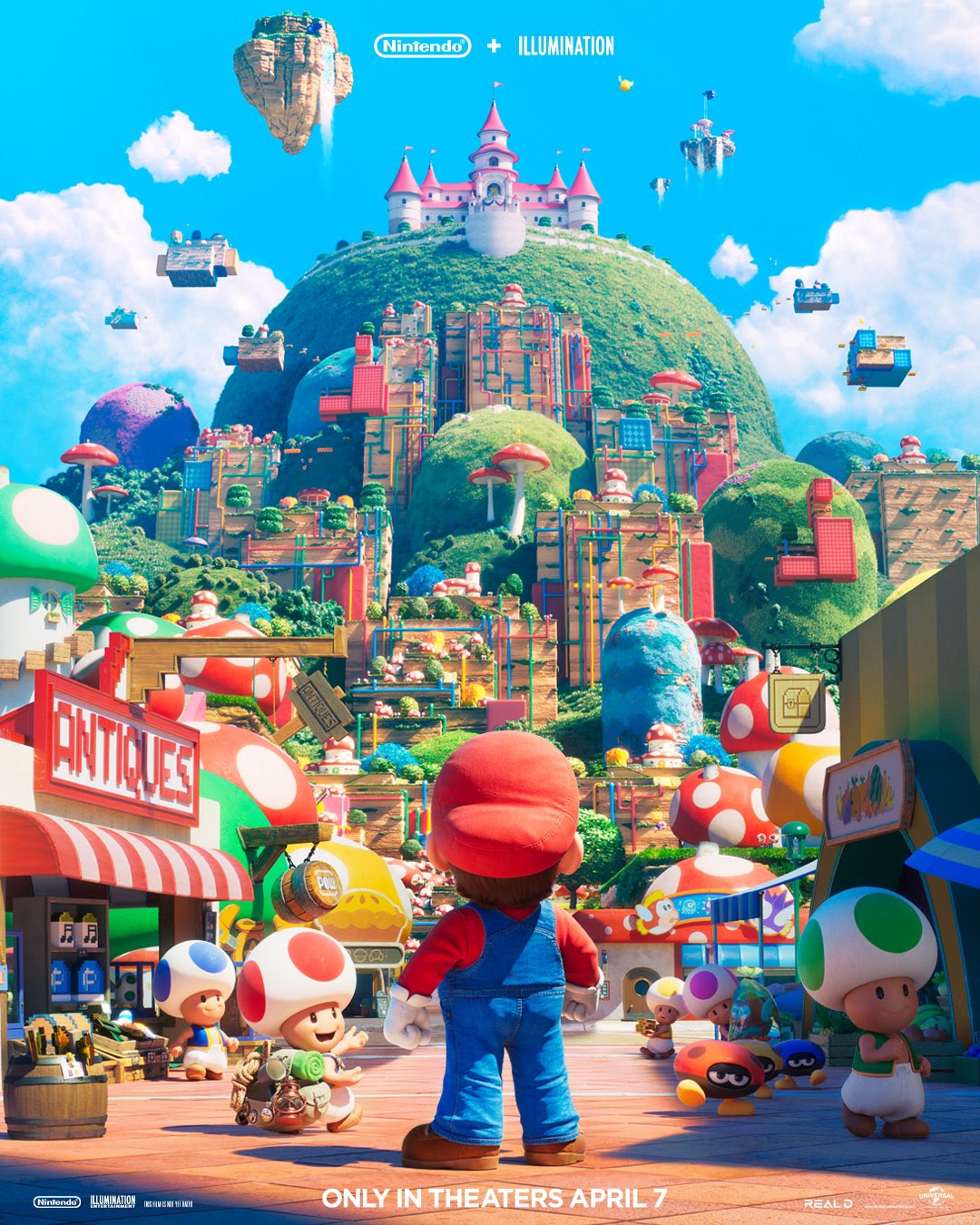 póster oficial de super mario bros