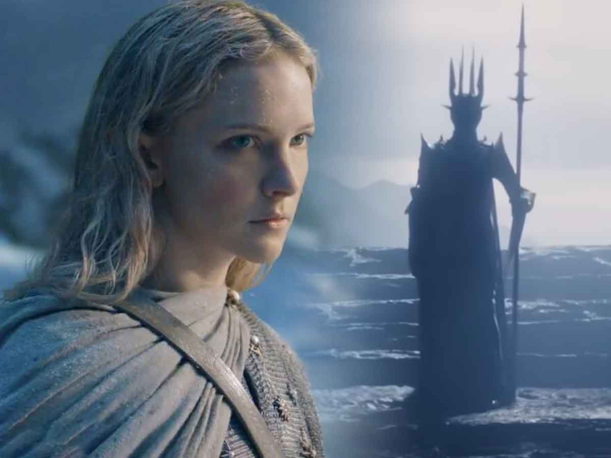 galadriel y sauron en el señor de los anillos: los anillos de poder