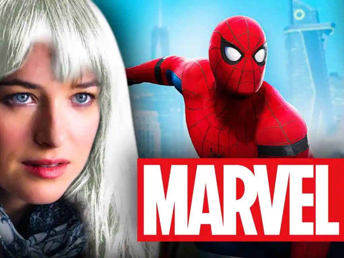 dakota johnson con el pelo blanco en madame web
