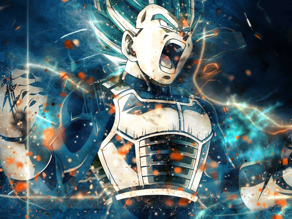 vegeta en dragon ball (akira toriyama)