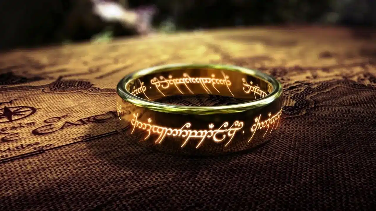 el anillo único de sauron en el señor de los anillos: los anillos de poder