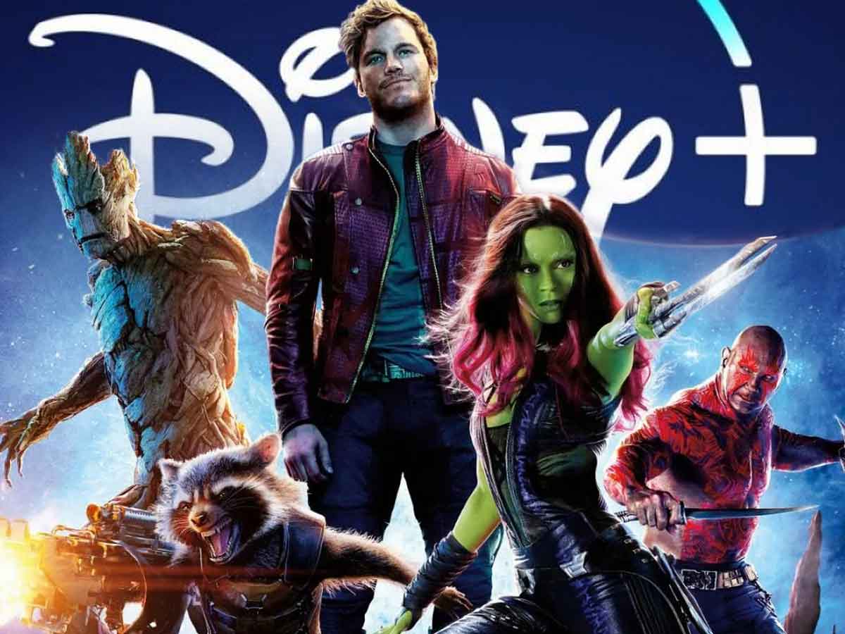 guardianes de la galaxia en disney plus