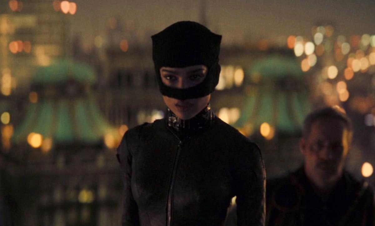 zoe kravitz como catwoman en the batman
