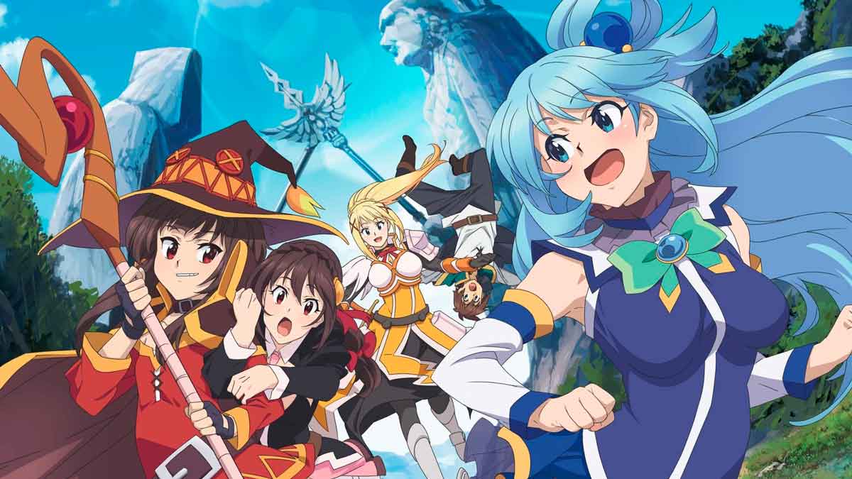 konosuba: un mundo maravilloso: análisis de la segunda temporada en blu-ray