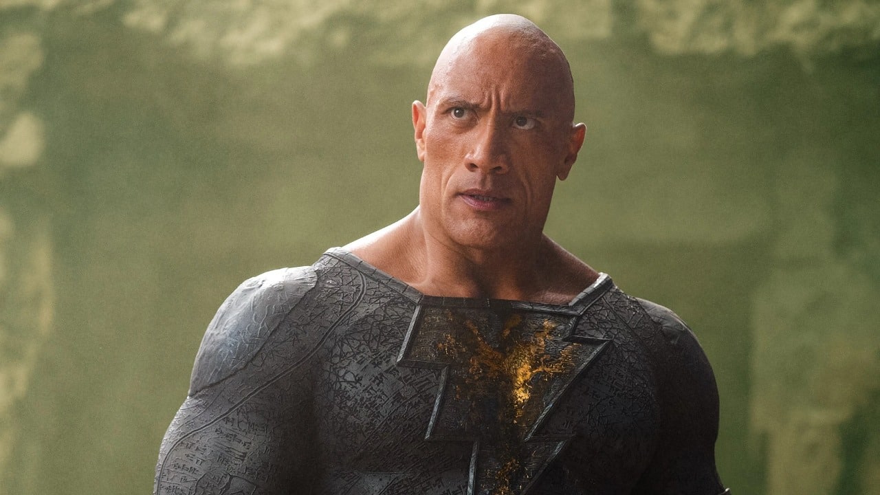 dwayne johnson como black adam