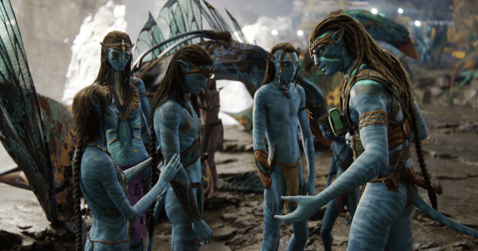 la familia sully en avatar: el sentido del agua