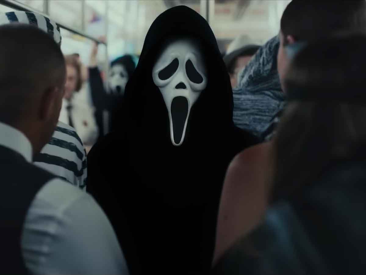 máscara de ghostface en scream 6