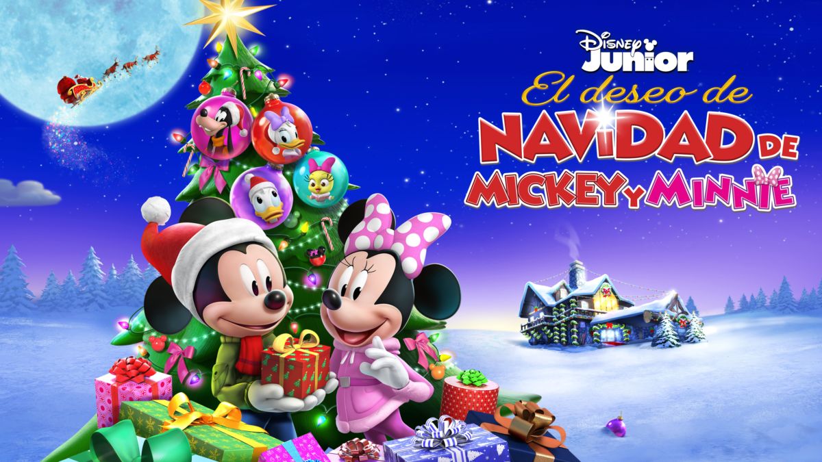 el deseo de navidad de mickey y minnie