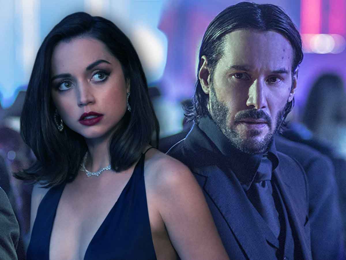 ana de armas y keanu reeves en ballerina