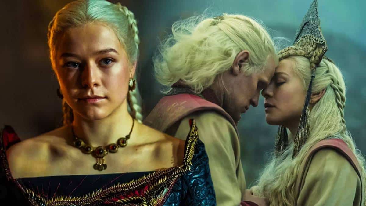 el amor entre rhaenyra y daemon en la casa del dragón
