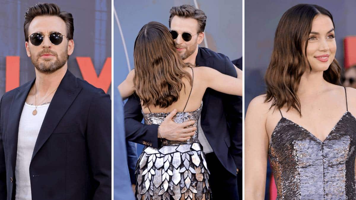 chris evans y ana de armas