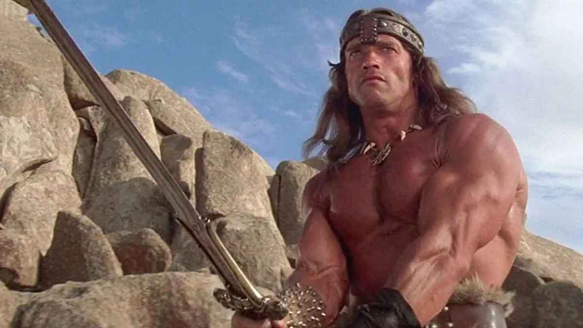 arnold schwarzenegger como conan