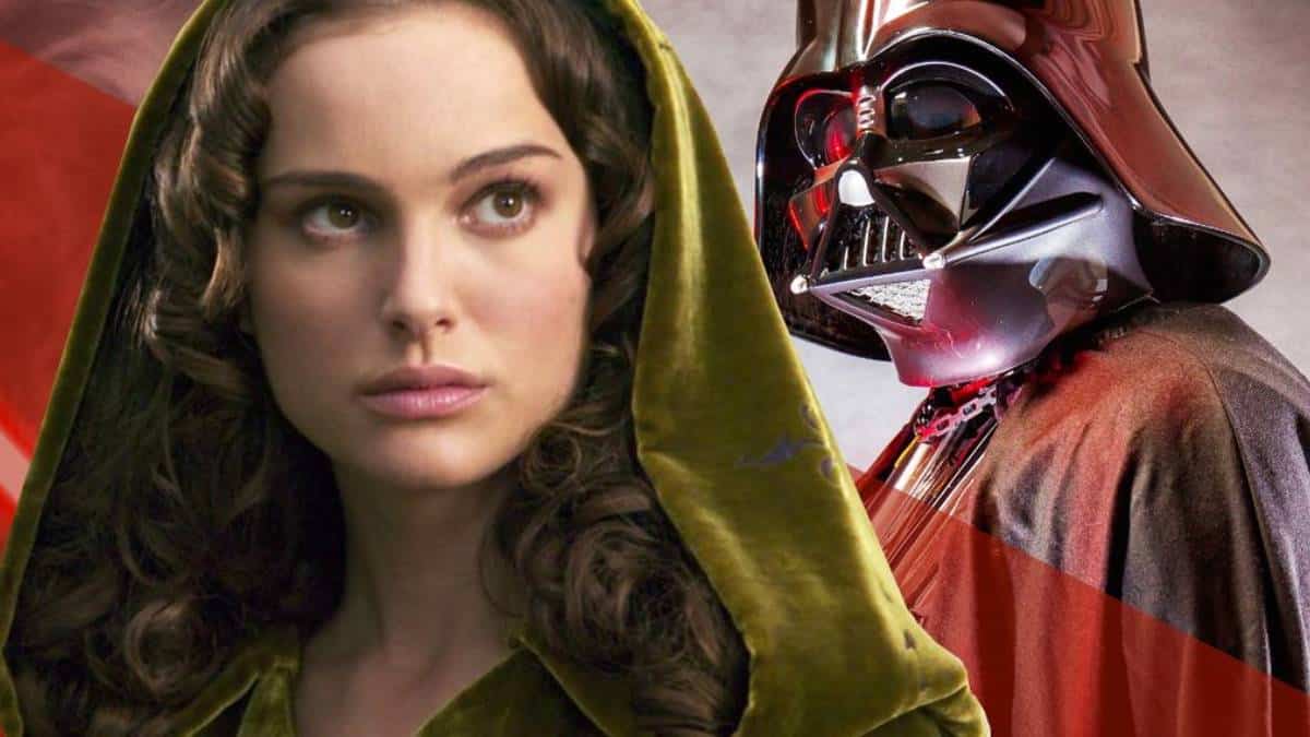 darth vader y padmé amidala