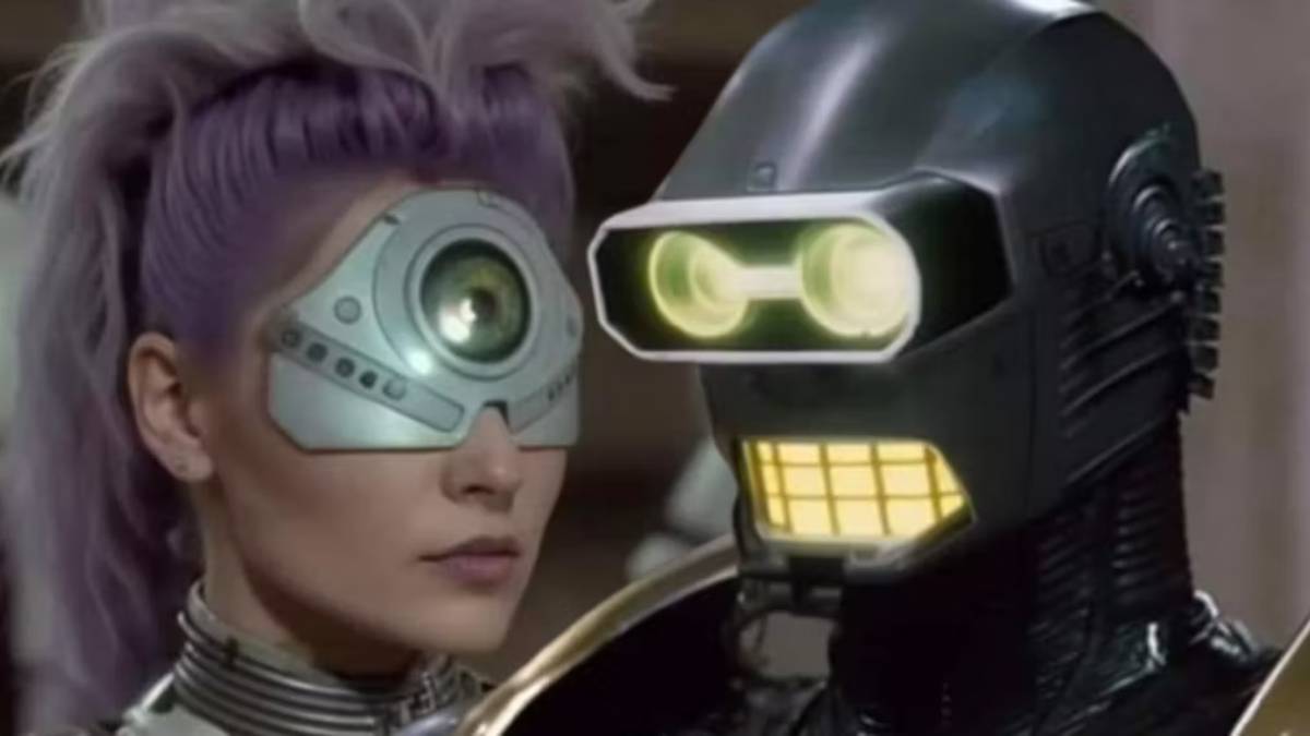 el live action de futurama