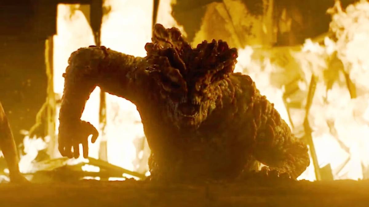 un hinchado en la serie de the last of us